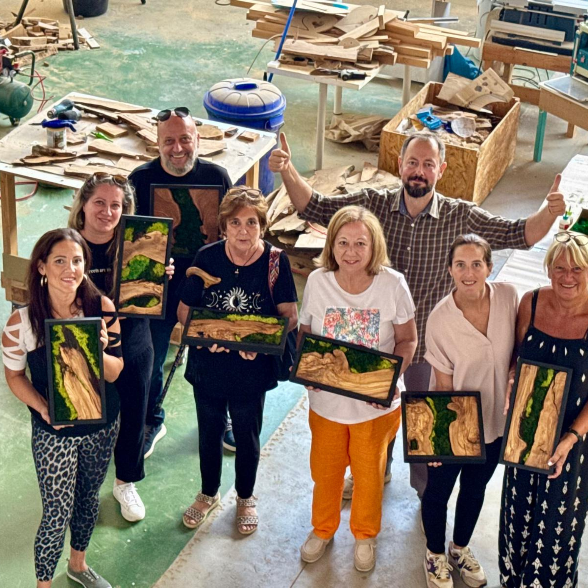 Olive Wood & Moss Artistry Workshop - 9th Nov